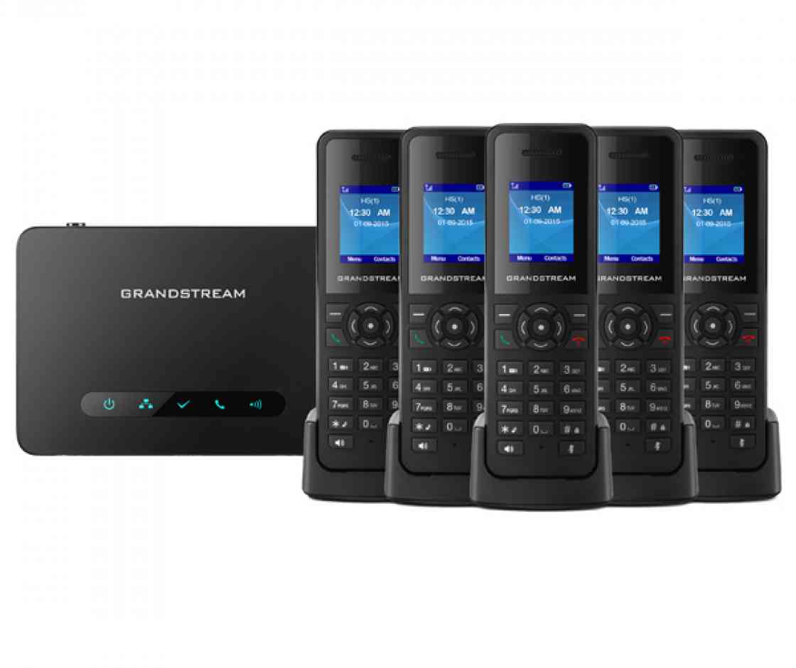 Grandstream DP750移动无绳电话基座DECT无绳IP电话